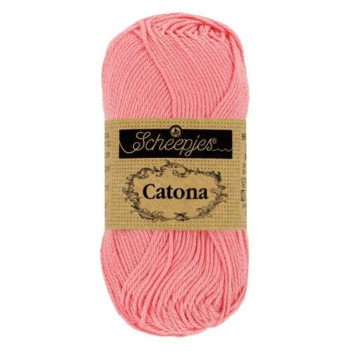 Włóczka Scheepjes Catona 409 różowy