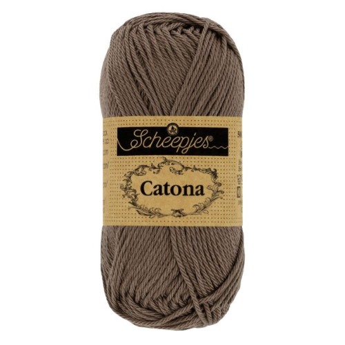 Włóczka Scheepjes Catona 507 czekolada