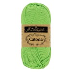 Włóczka Scheepjes Catona 513 zielone jabłuszko