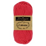 Włóczka Scheepjes Catona 516 czerwony