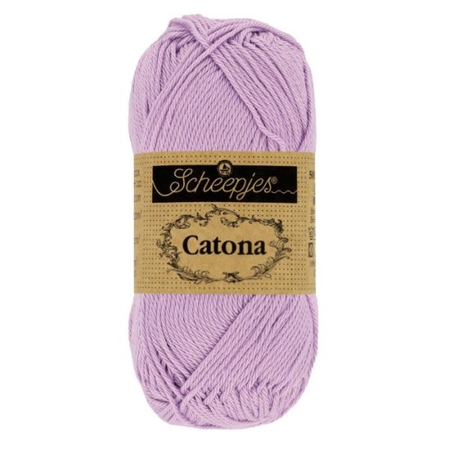 Włóczka Scheepjes Catona 520 lawenda