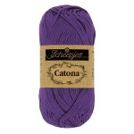 Włóczka Scheepjes Catona 521 ciemny fiolet