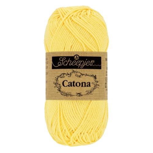 Włóczka Scheepjes Catona 522 żółty