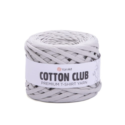 Włóczka Cotton Club Premium T-shirt 7304 popielaty