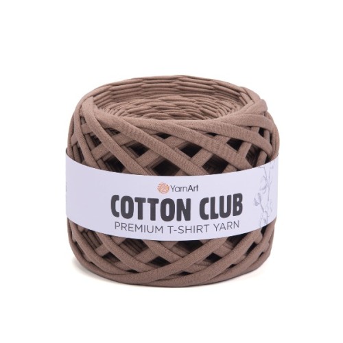 Włóczka Cotton Club Premium T-shirt 7307 mokka
