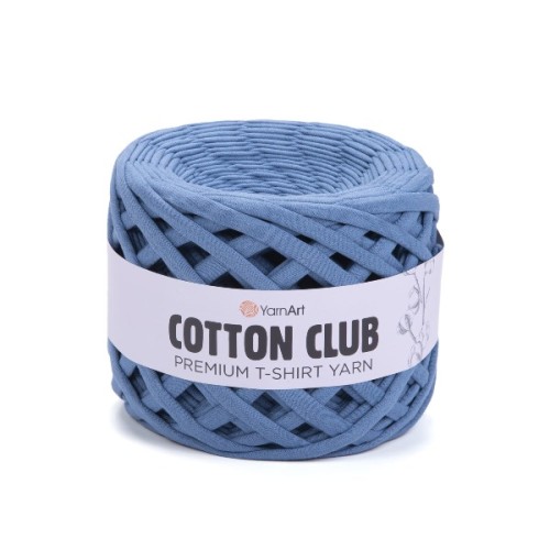 Włóczka Cotton Club Premium T-shirt 7329 indygo