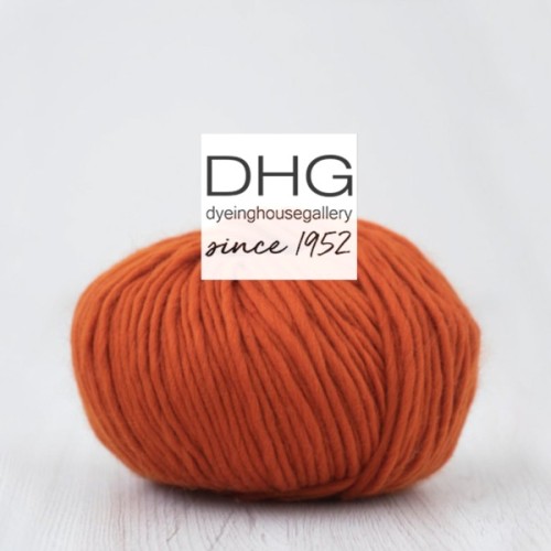 Włóczka DHG Piuma 4369 PUMPKIN, merino