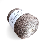 Sznurek poliestrowy OMBRE 3 mm, 300m OM09 jasny beż/mokka