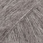 Włóczka DROPS Brushed Silk Alpaca 03 szary