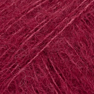 Włóczka DROPS Brushed Silk Alpaca 23 bordowy