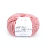 Włóczka GABO WOOL Fine Highland Wool 2244 róż