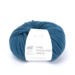 Włóczka GABO WOOL Fine Highland Wool 2396 petrol
