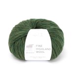 Włóczka GABO WOOL Fine Highland Wool 287 leśny