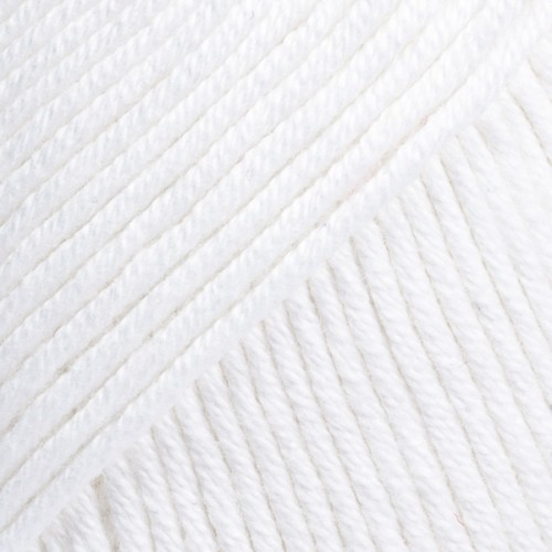 Włóczka DROPS Safran 17 biały