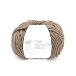 Włóczka GABO WOOL Fine Highland Wool 2140 ciemny beż