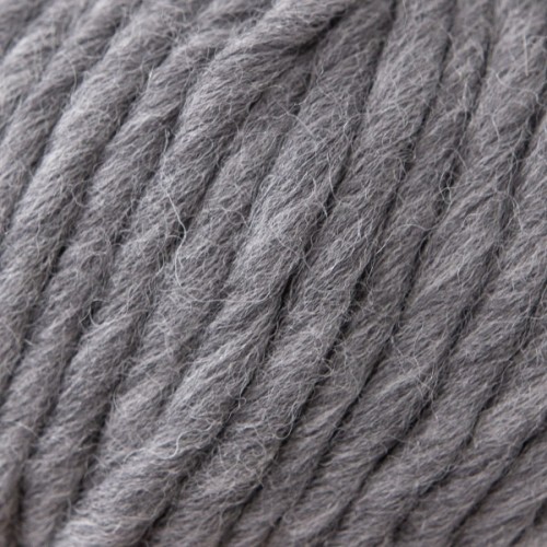 Włóczka GABO WOOL Fine Highland Wool 2143 szary melanż, wełna peruwiańska, niedoprzęd, czesanka