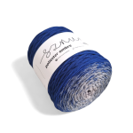 Sznurek poliestrowy OMBRE 3 mm, 300m OM26 szary/chaber