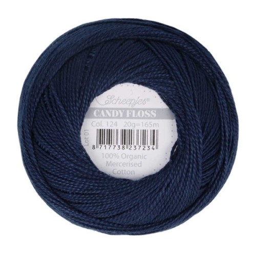Kordonek Candy Floss 20g, 124 ultramaryna