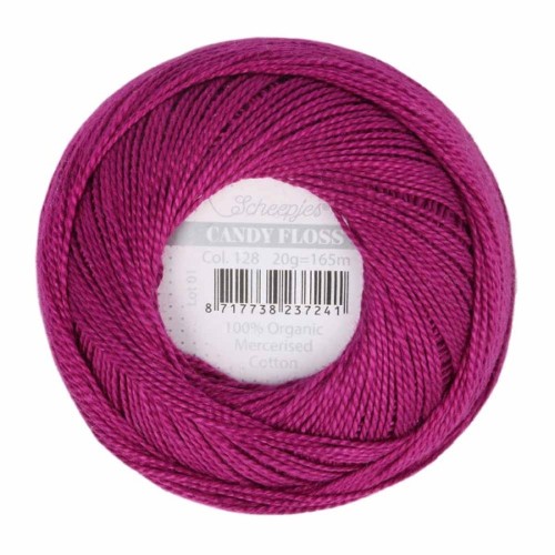Kordonek Candy Floss 20g, 128 purpurowy