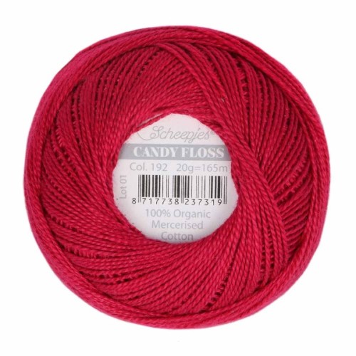 Kordonek Candy Floss 20g, 192 szkarłatny