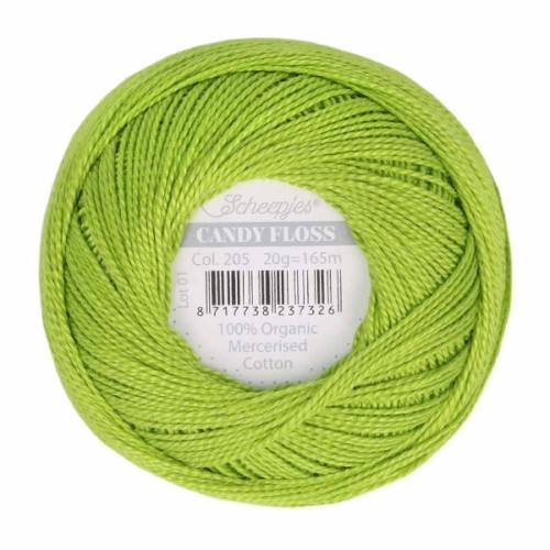 Kordonek Candy Floss 20g, 205 kiwi