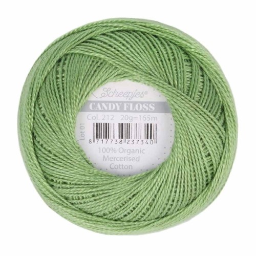 Kordonek Candy Floss 20g, 212 szałwia