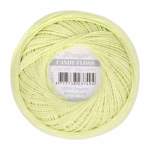 Kordonek Candy Floss 20g, 392 sok limonkowy