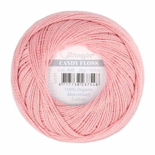 Kordonek Candy Floss 20g, 408 stary róż