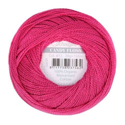 Kordonek Candy Floss 20g, 413 wiśnia