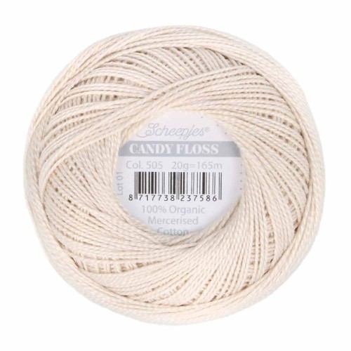 Kordonek Candy Floss 20g, 505 lniany