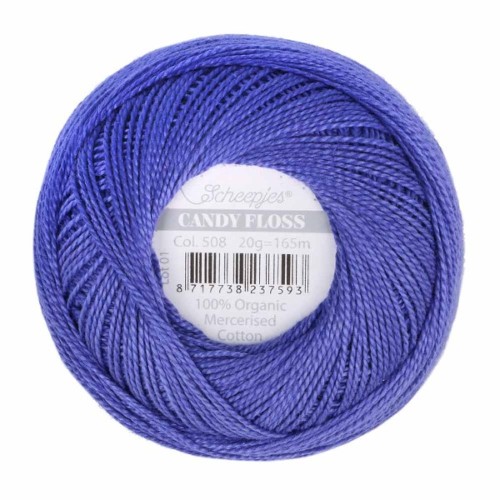 Kordonek Candy Floss 20g, 508 głęboki ametyst