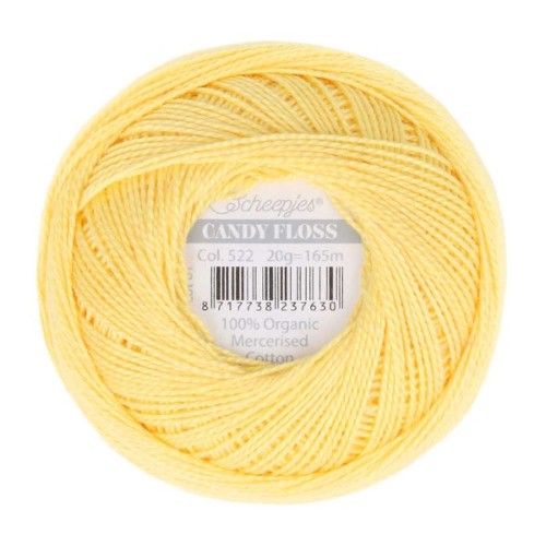 Kordonek Candy Floss 20g, 522 pierwiosnek