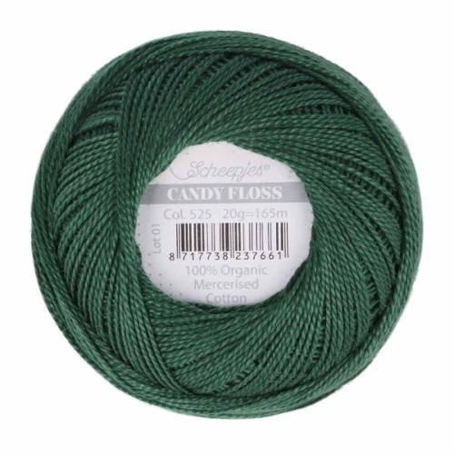 Kordonek Candy Floss 20g, 525 jodła