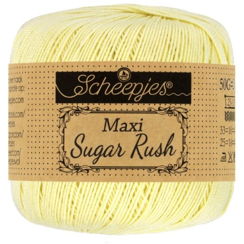 Kordonek Maxi Sugar Rush 101 jasny żółty