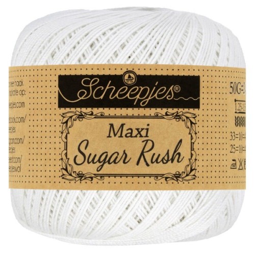 Kordonek Maxi Sugar Rush 106 śnieżna biel