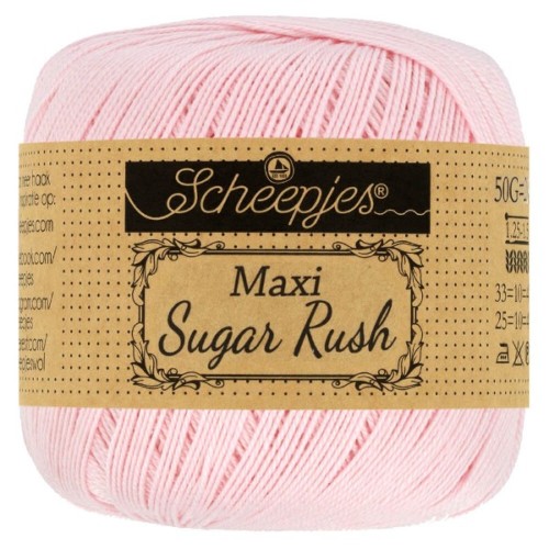 Kordonek Maxi Sugar Rush 238 pudrowy róż