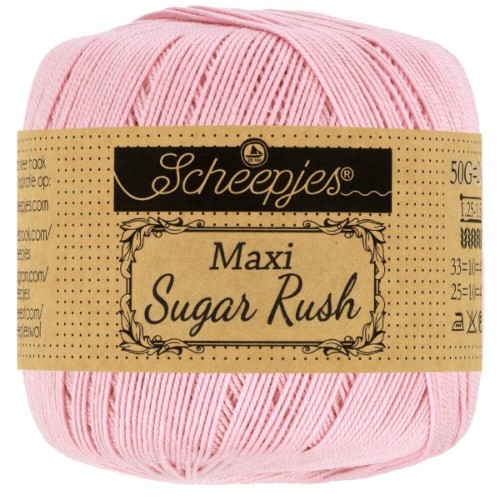 Kordonek Maxi Sugar Rush 246 lodowy róż