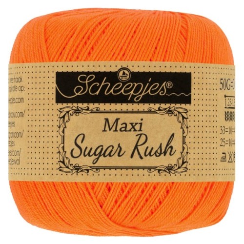 Kordonek Maxi Sugar Rush 281 mandarynka