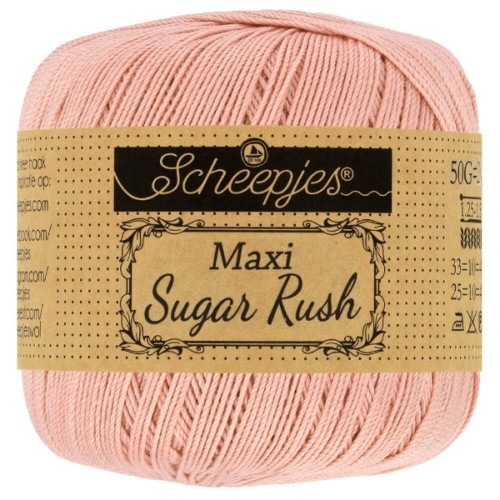 Kordonek Maxi Sugar Rush 408 stary róż