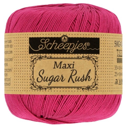 Kordonek Maxi Sugar Rush 413 wiśnia