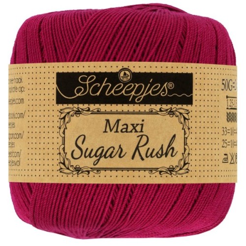 Kordonek Maxi Sugar Rush 517 rubinowy