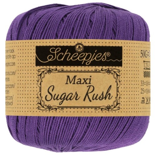 Kordonek Maxi Sugar Rush 521 głęboki fiolet
