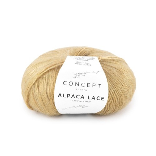 Katia Concept Alpaca Lace 69 camel, alpaka, wiskoza