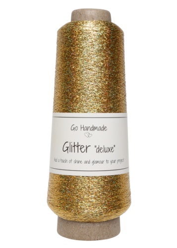 Nić metalizowana Glitter Deluxe, 18101 złoty