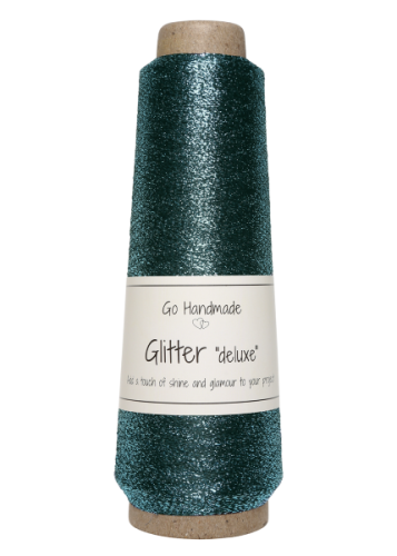 Nić metalizowana Glitter Deluxe, 18109 szmaragd