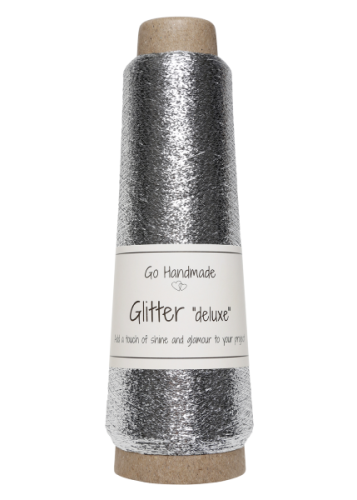 Nić metalizowana Glitter Deluxe, 18120 srebrny