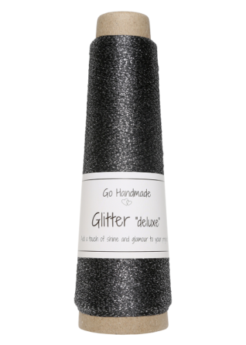 Nić metalizowana Glitter Deluxe, 18127 czarny