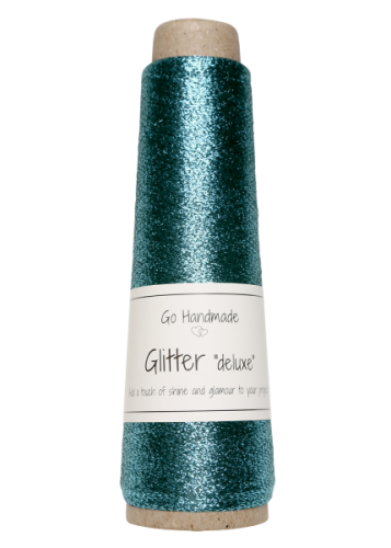 Nić metalizowana Glitter Deluxe, 18129 szmaragd