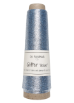 Nić metalizowana Glitter Deluxe, 18131 lodowy błękit