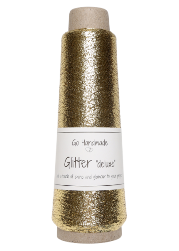 Nić metalizowana Glitter Deluxe, 18135 czyste złoto